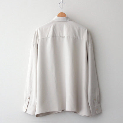 Cord Pocket Long SL Shirt-P #IVORY [D224-T781-P]