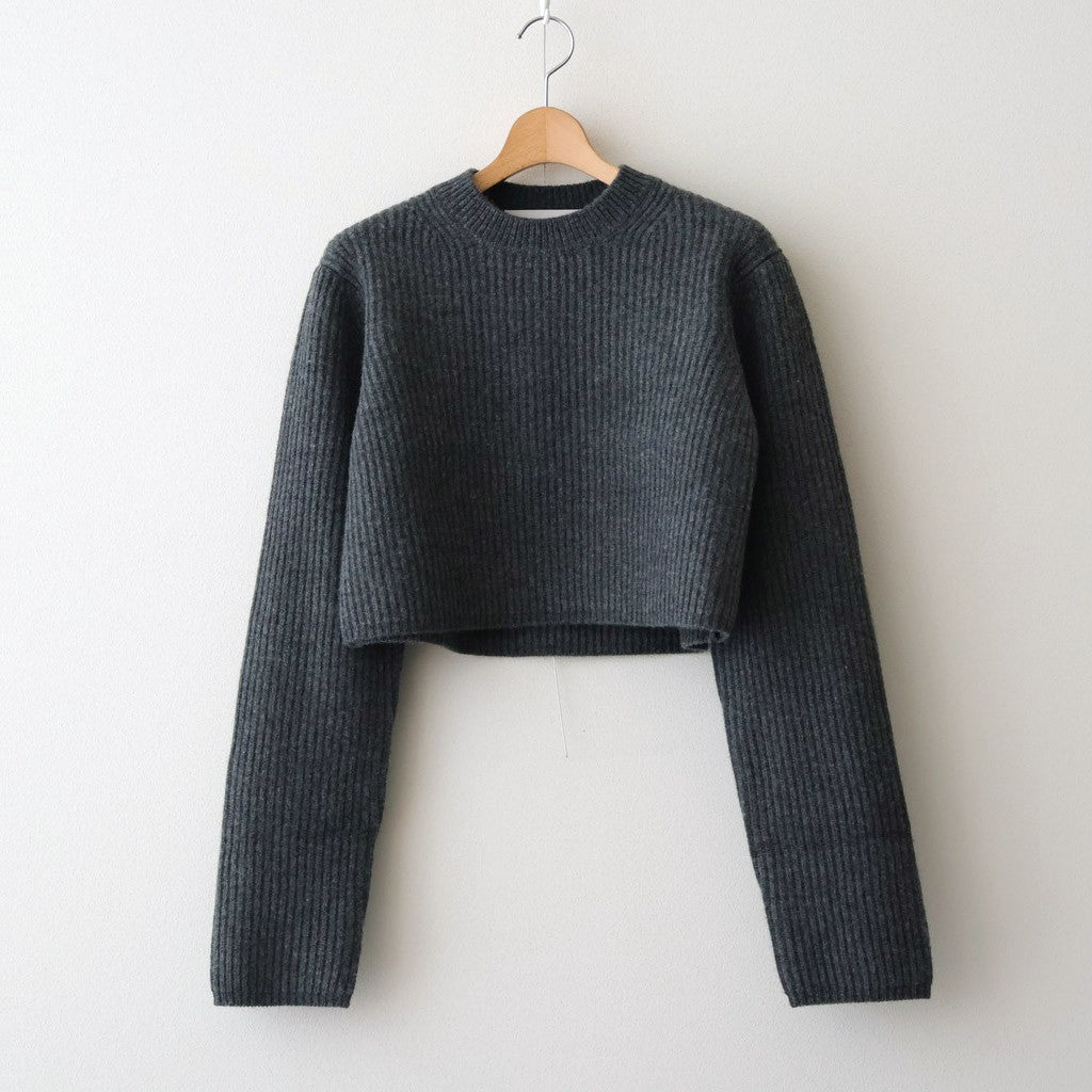 Rib Short Length P/O #CHARCOAL [I25AW-K1]