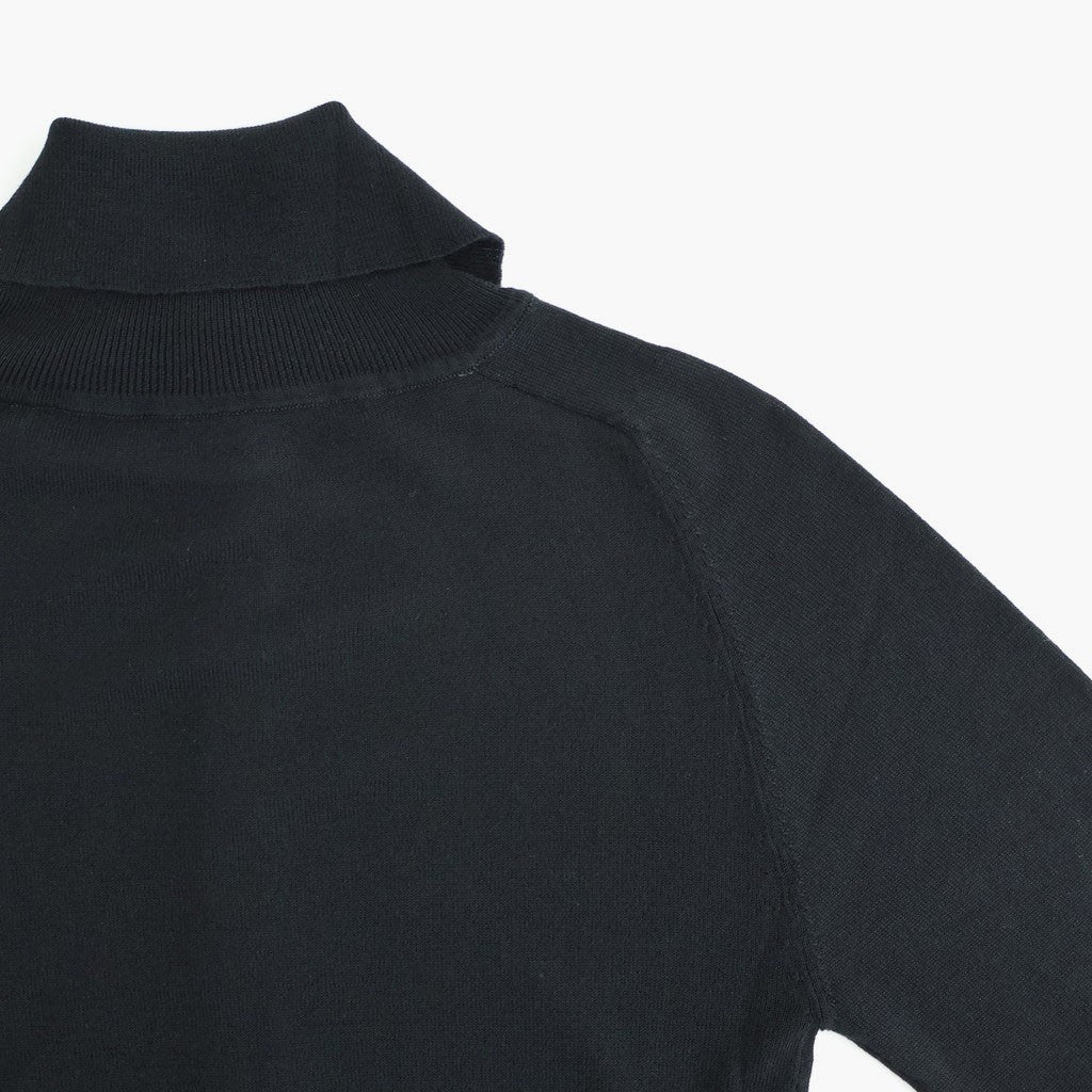 Tencelwool Highneck Knit #BLK [12610520]