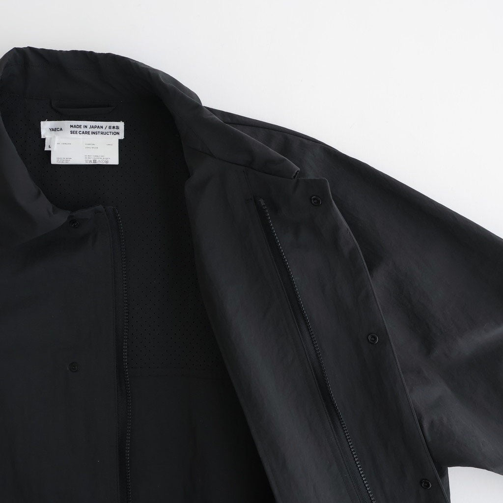 Short Zip Coat #CHARCOAL []13061503