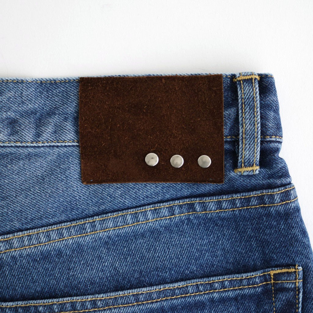 HARUKI 5P JEANS - STRAIGHT- VINTAGE #INDIGO [BO-26FW-PT02U]