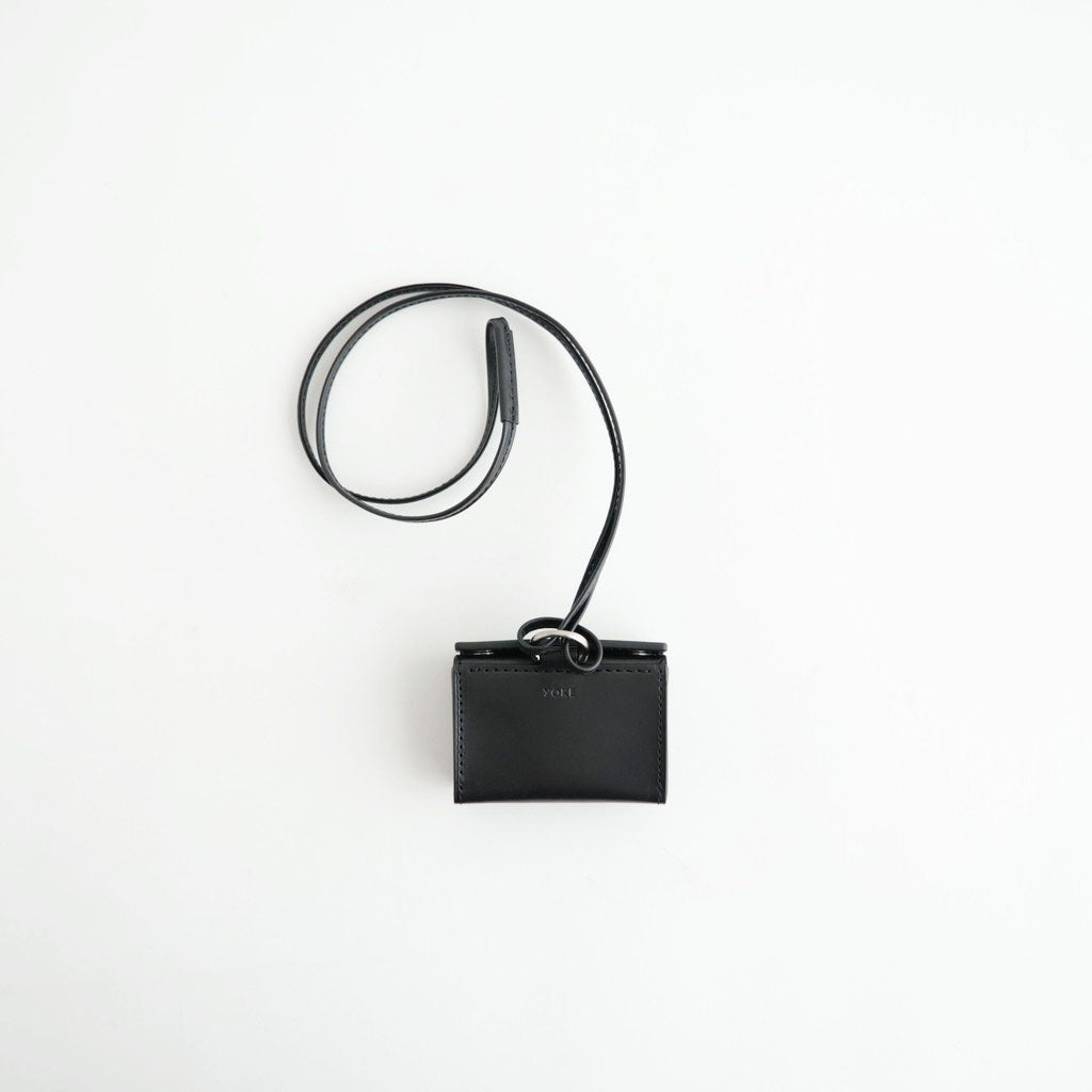 × TSUCHIYA KABAN Earphone Case Necklace #Black [YK26FW01403A]