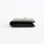 二つ折り財布 - SILVER EYELET #Black [8Z-Z091-051]