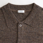 Linen S/S Shirt #Brown [2501-014]