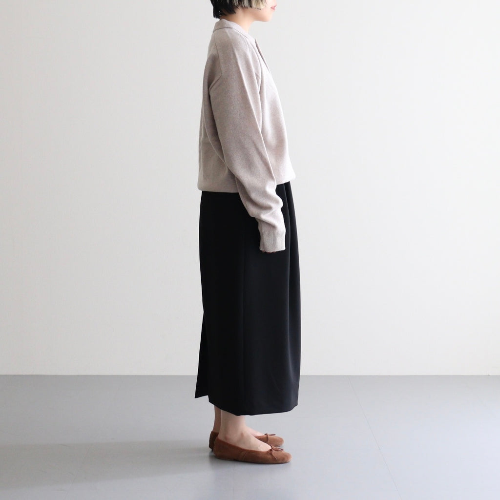 M-G Knit Polo #BEIGE [2503-008]