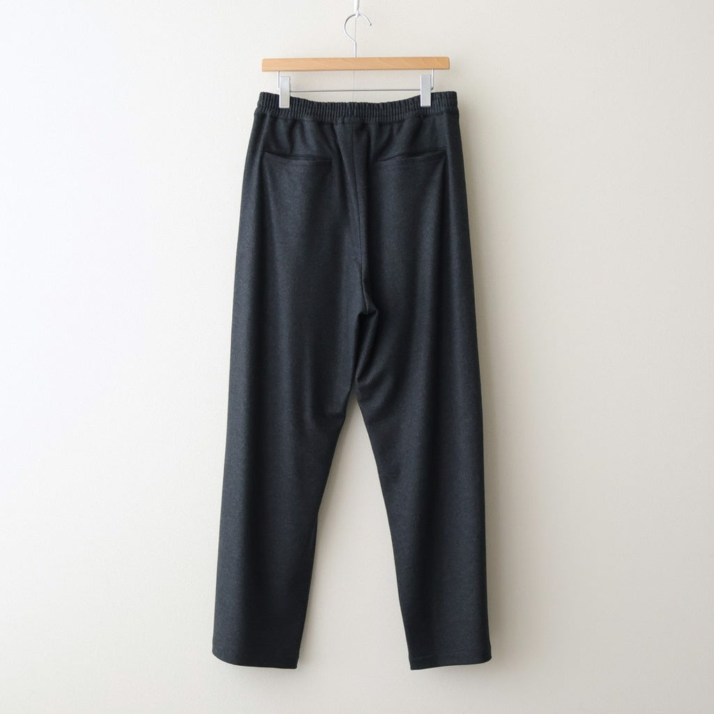 Wool Smooth Flannel Easy Wide Pants #GRAY [GU253-40223B]