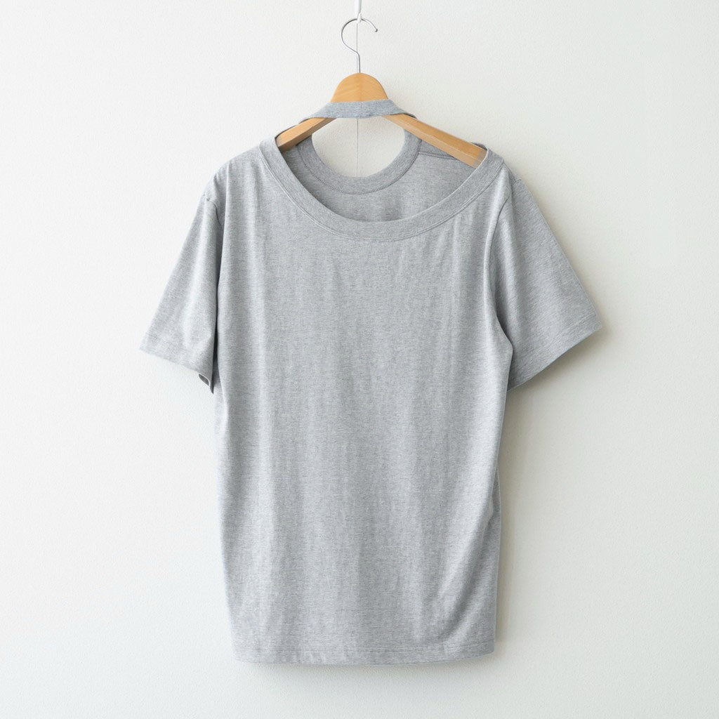 Raffy Gauze 2-Way T-Shirt #LT.GREY [I26SS-CUT9]