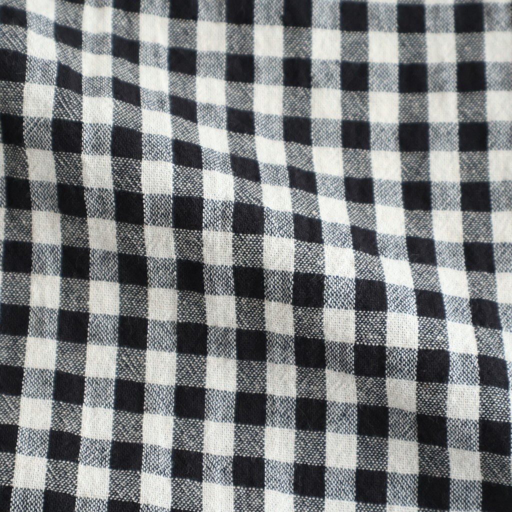 FTHRPT #Natural × Black gingham check [VG_FR0301PF]
