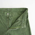 GARMENT-DYED FINX CORDUROY 5P WIDE PANTS #DUSTY GREEN [A26SP01FX]