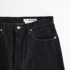 DENIM PANTS - WIDE TAPERED #black [10-13B]
