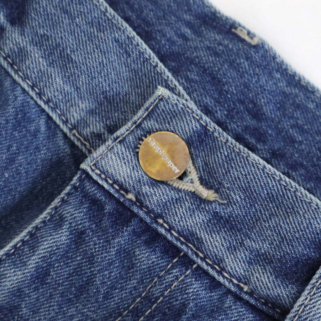 Selvage Denim Two Tuck Pants #INDIGO_LIGHT FADE [GU261-40061LB]