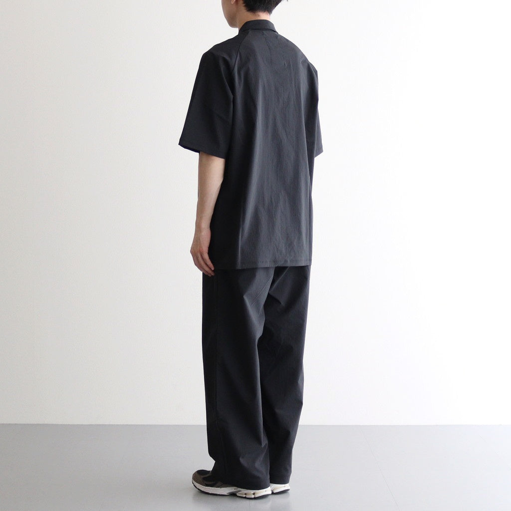 トップス TEATORA CAPSULESNAP POLO SHIRT DR BLACK Teatora Doctoroid Capsulesnap Polo Shirt - Black – Kith