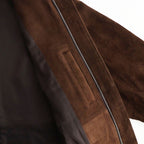 GOAT SUEDE ZIP JACKET #BROWN [ST.1551]