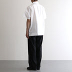 COMFORT SHIRT EXTRA WIDE S/S #white [15129]