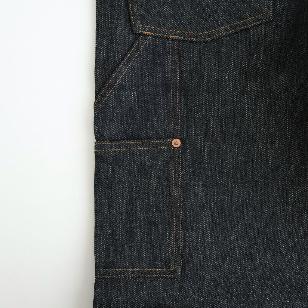 MODERN DENIM PANTS PAINTER #RIGID INDIGO [MODERN005]