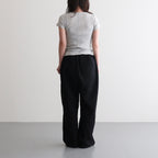 Gauze Teleco Tee #LT.GREY [I26SS-CUT2]