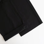 綿ギャバ イージーパンツ #BLACK [HO-P030-051]