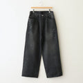 BAGGY DENIM JEANS #BLACK [ST.1237]