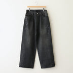 BAGGY DENIM JEANS #BLACK [ST.1237]