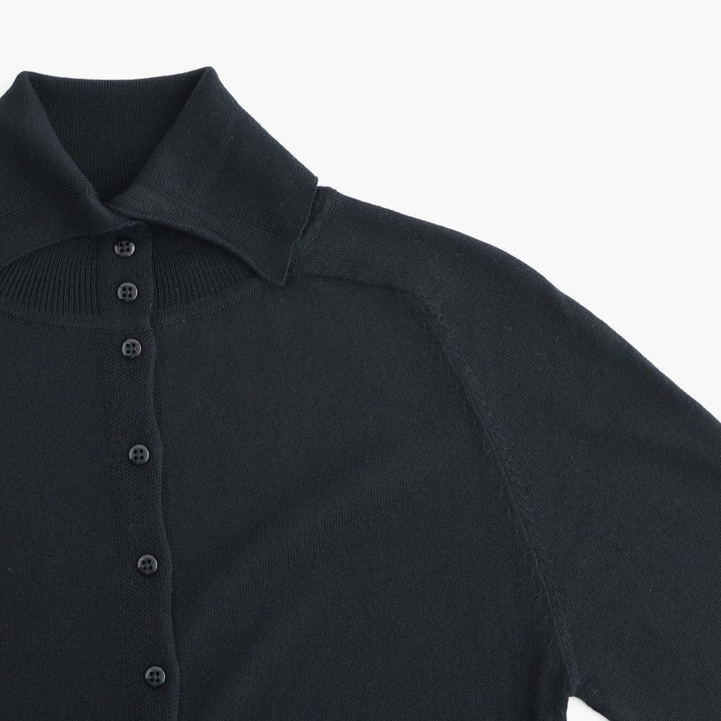 Tencelwool Highneck Knit #BLK [12610520]