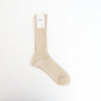 GIZA HIGH GAUGE SOCKS #BEIGE [A00S02SX-W]