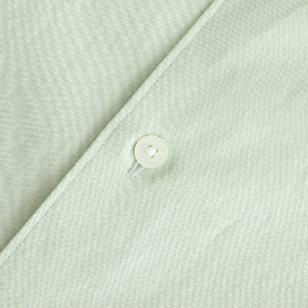 WASHED FINX TWILL SHIRT #LIGHT KHAKI [A25AS01TN]