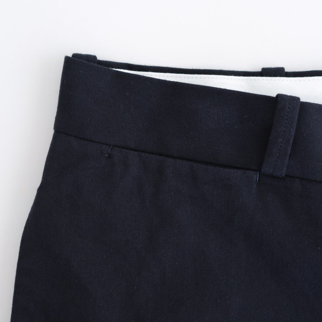 Chino Trousers - Wide Straight #NAVY [11052601]