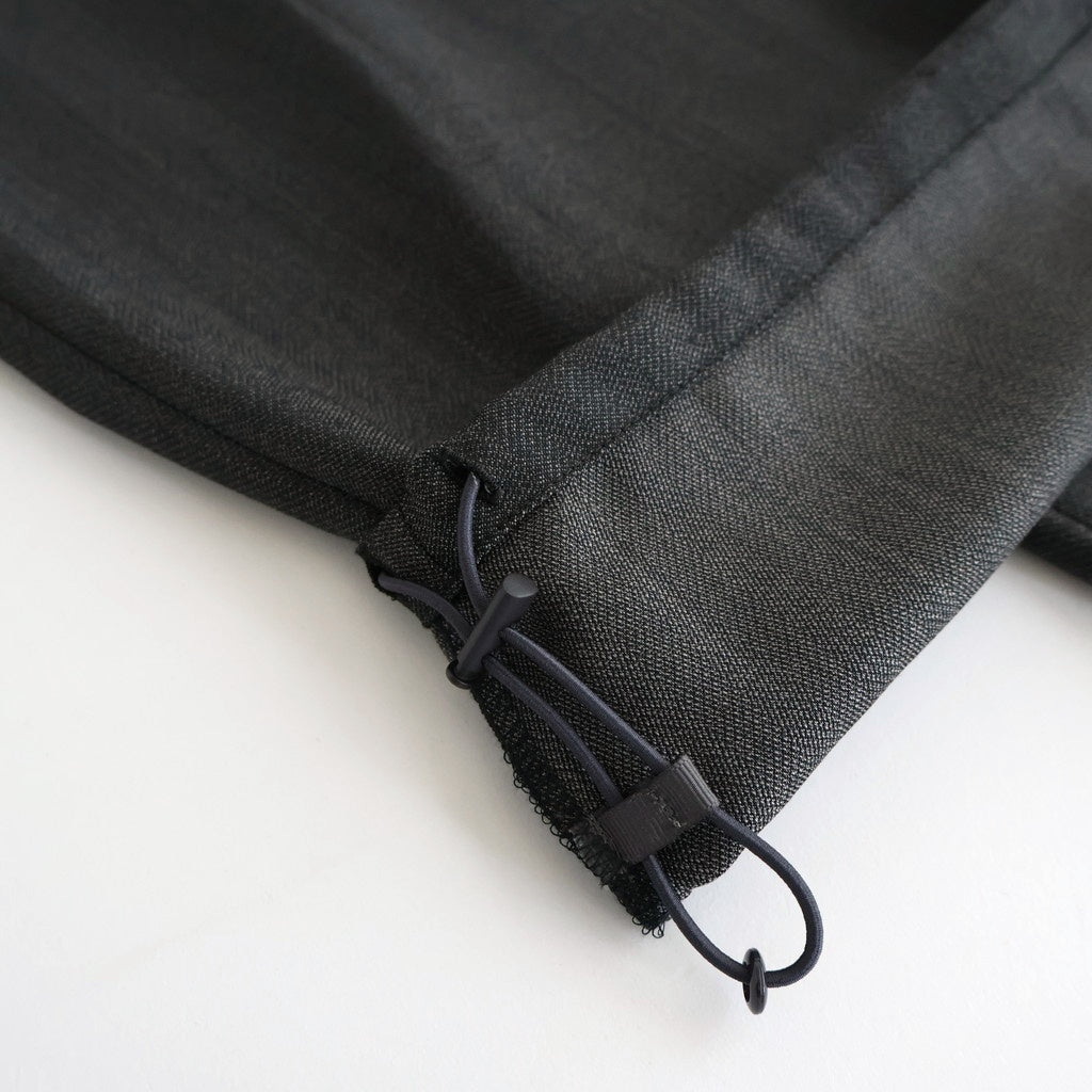 Melange Herringbone Stripe Chef Track Pants #GRAY [GM253-40335]