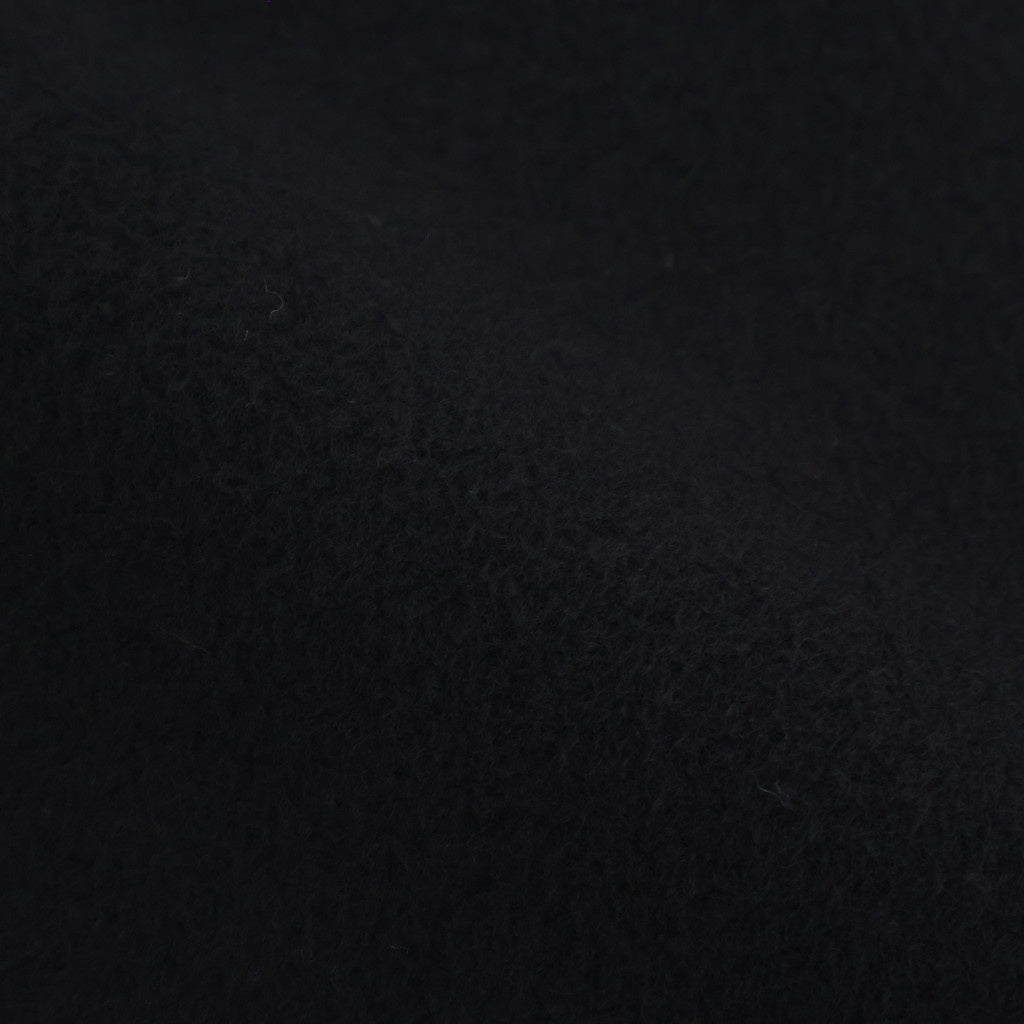 SUPER FINE WOOL MOSSER SOUTIEN COLLAR COAT #BLACK [A25AC04WM]