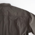 ナイロンタッサー S/S シャツ #KHAKI [HQ-B021-051]