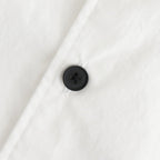 FHFSSH - コットン・ ポリコア タイプライター 半袖シャツ #01 Off White [SN_FR0405SH]