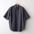 Oxford S/S Oversized B.D Shirt #GRAY [GM261-50025B]