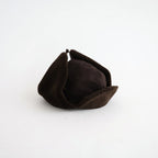 DRY WOOL BOMBER CAP #BROWN [NO.301382]