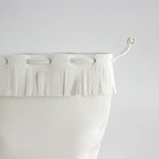 FRINGE SHOULDER POUCH：S #WHITE [DA67]