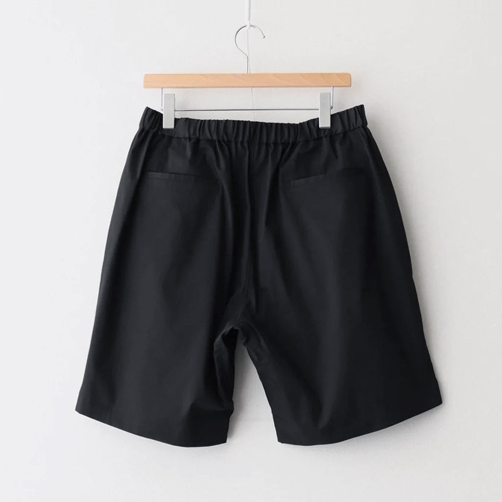 Solotex Twill Wide Chef Shorts #BLACK [GM261-40164B]
