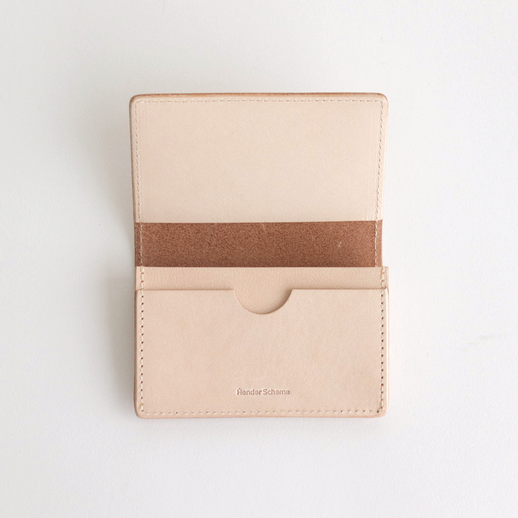 folded card case #natural [qn-rc-fcc]