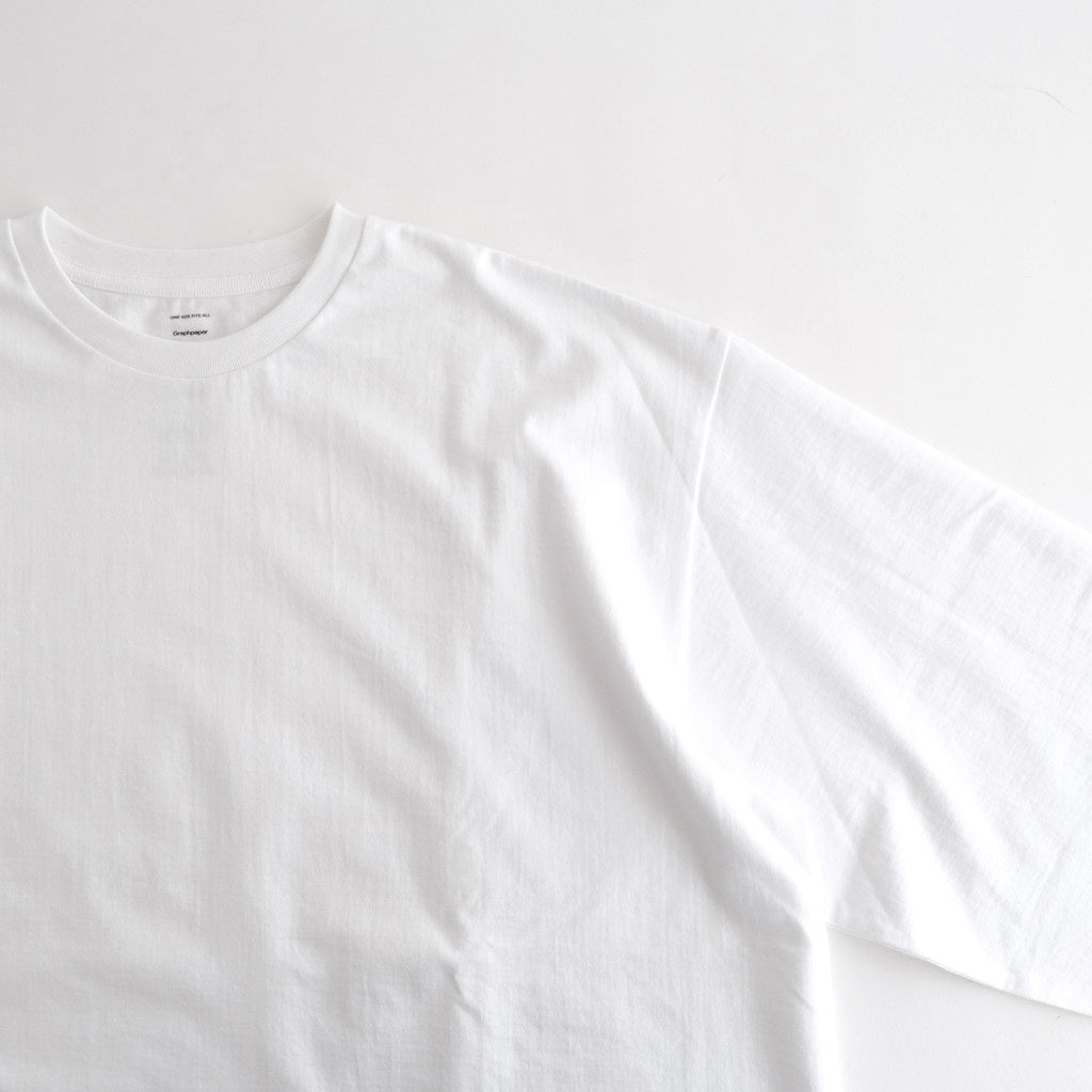 L/S Oversized Tee #WHITE [GU253-70113B]