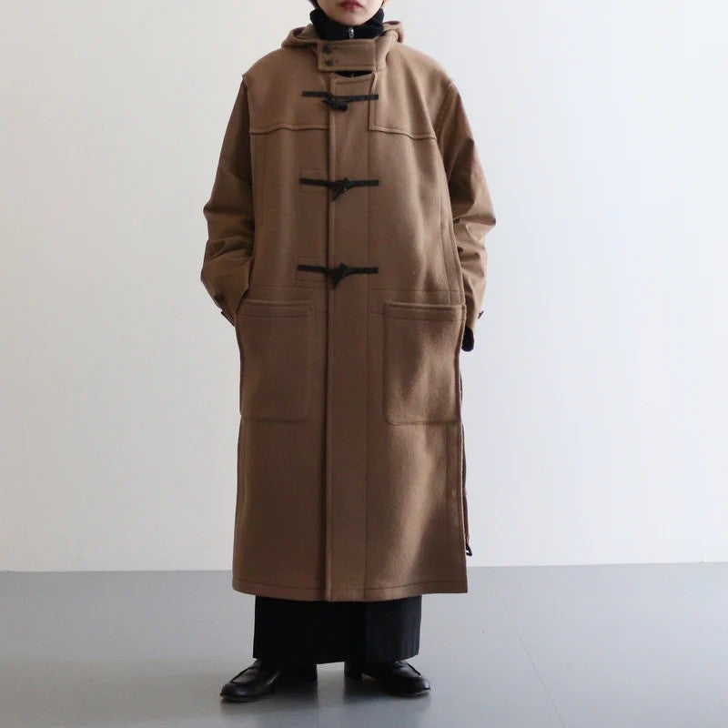 BROKEN DUFFLE COAT #BEIGE [YK23FW0520C] – ciacura