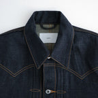 CLASSIC DENIM JACKET #RIGID INDIGO [CLASS001]