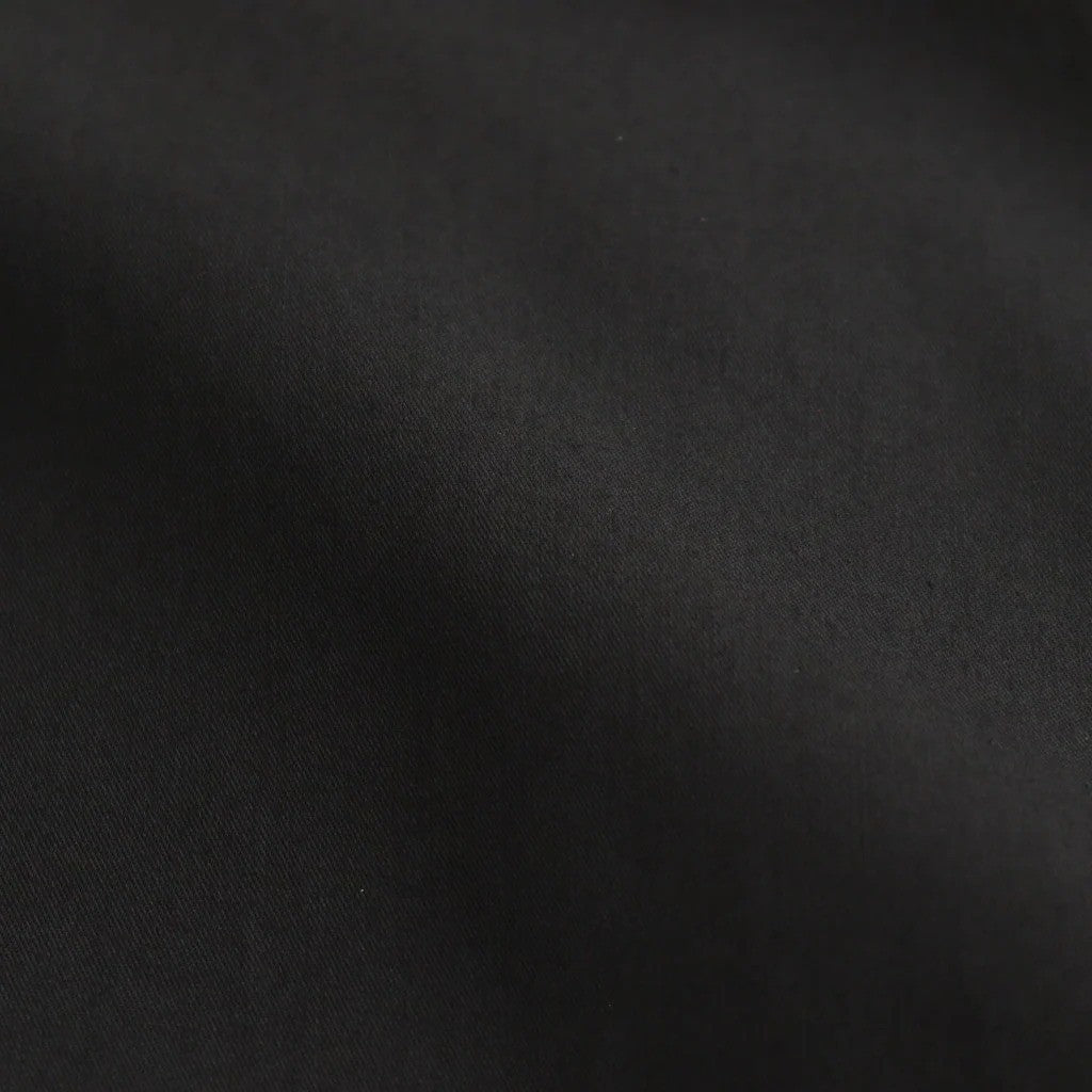 Solotex Twill S/S Oversized Box Shirt #BLACK [GM261-50159B]