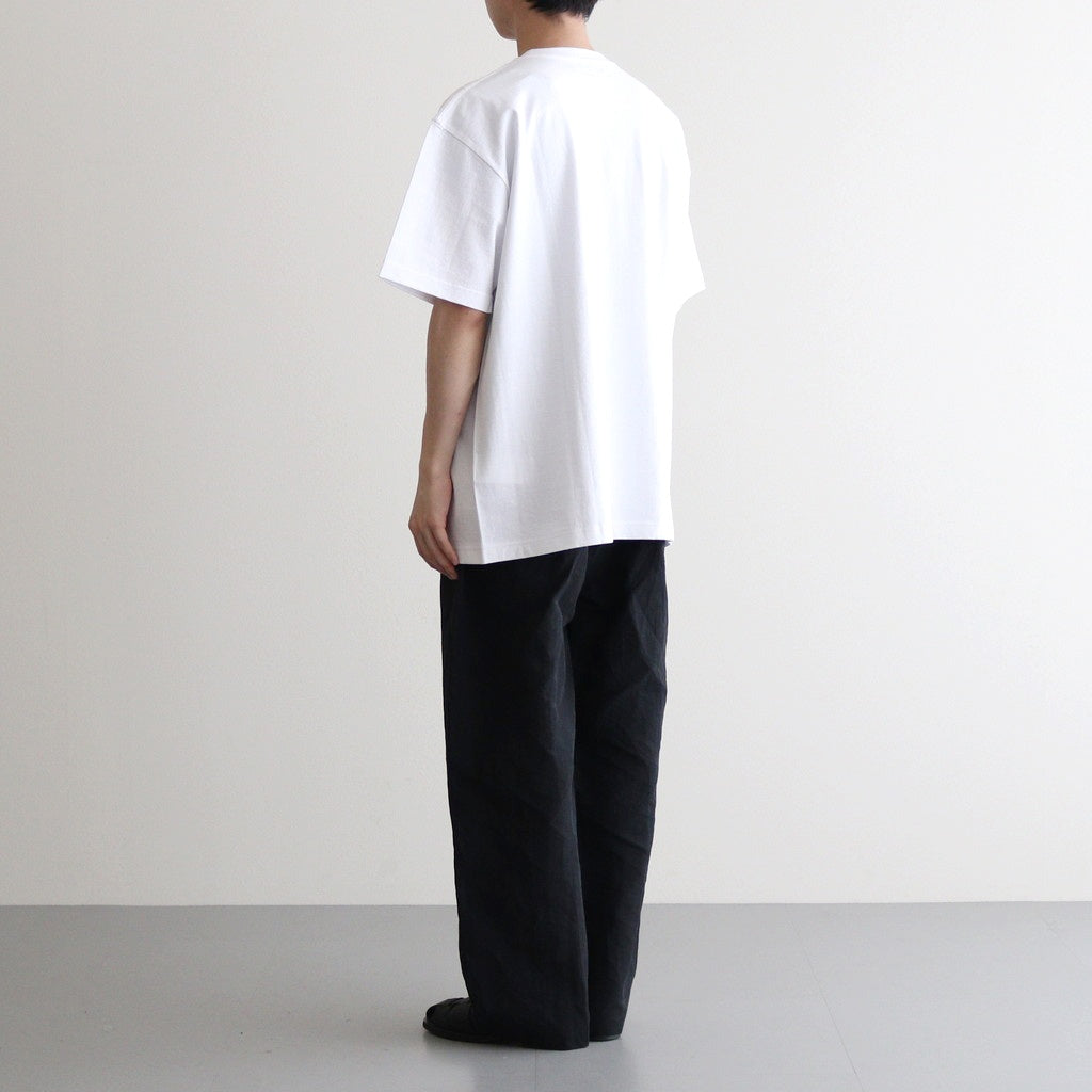 Waste Cotton S/S Tee #WHITE [TP241-70010]