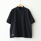 DRY PIQUE JERSEY S/S POLO #BLACK [FSC251-70230]
