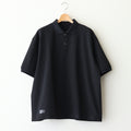 DRY PIQUE JERSEY S/S POLO #BLACK [FSC261-70171B]
