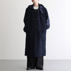 BROKEN DUFFLE COAT #DARK NAVY [YK23FW0520C]