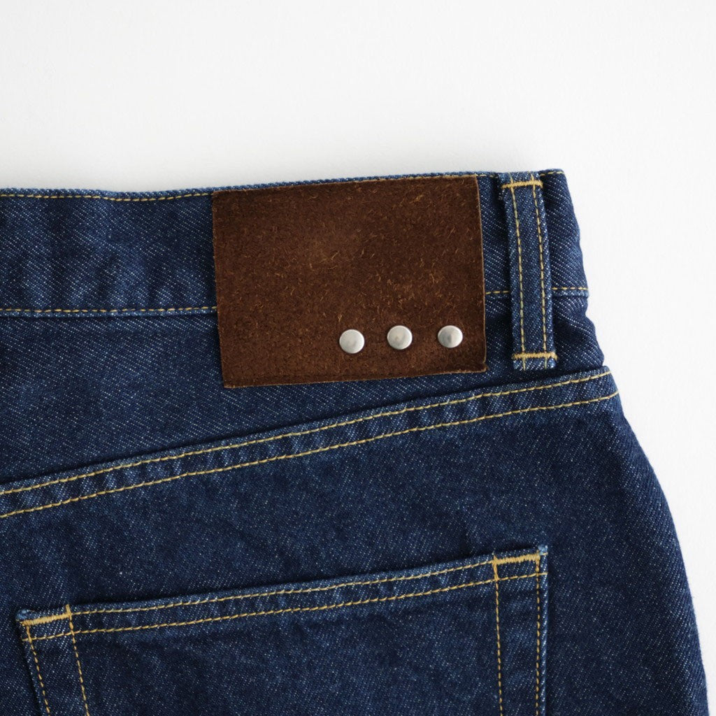 BILLIE 5P JEANS - WIDE STRAIGHT- OW #INDIGO [BO-26FW-PT01]