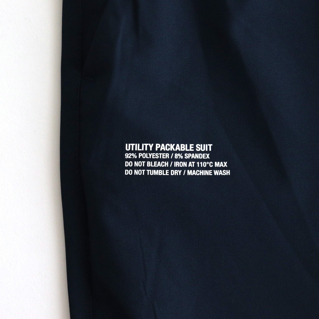 UTILITY PACKABLE SUIT #NAVY [FSR251-60097]