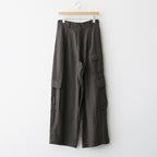 VIS/LI/RA TWILL CARGO TROUSERS #KHAKI BROWN [ST.1434]
