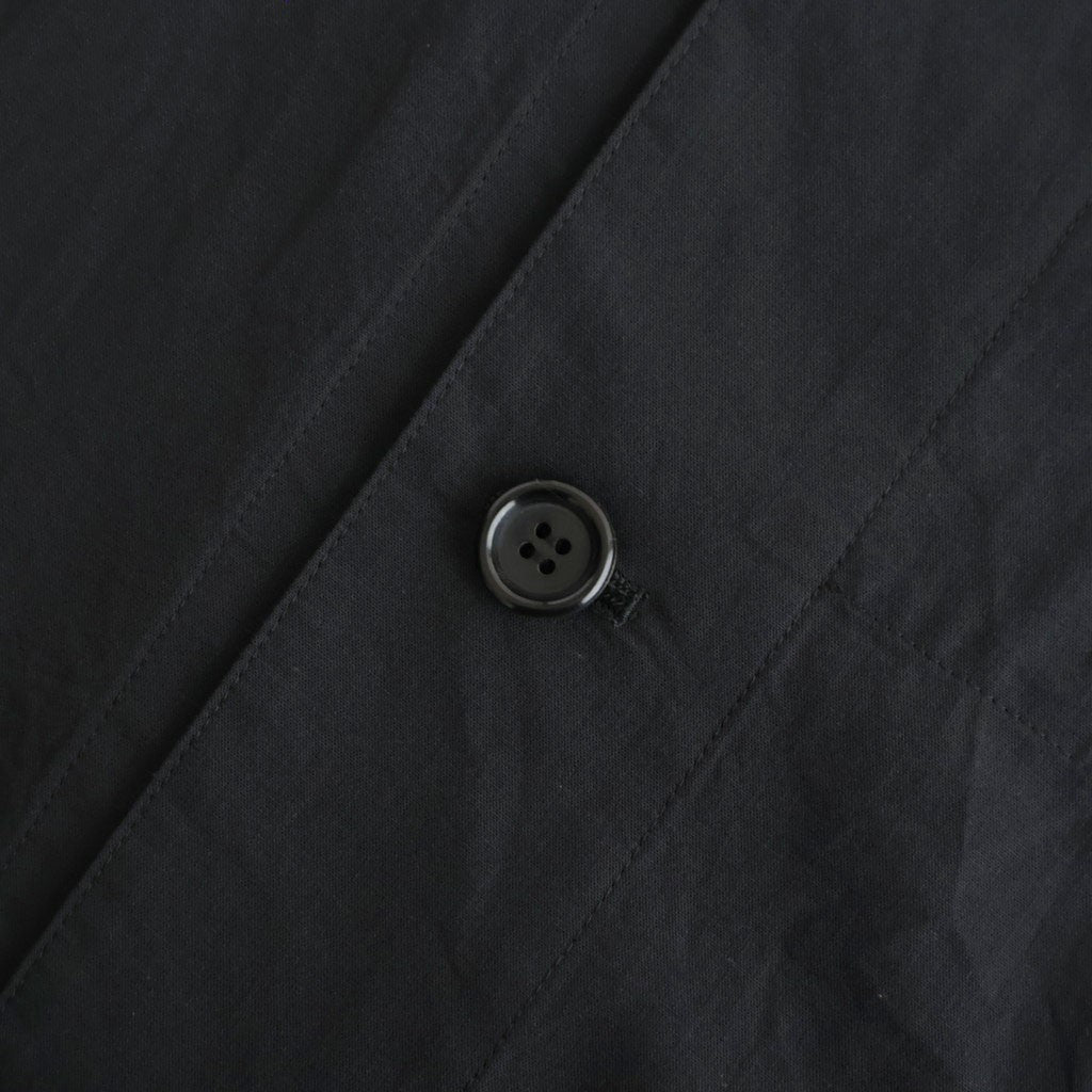 Cotton Wool Poplin Oversized Coverall #BLACK [GM261-30306]
