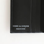 二つ折り財布 - SILVER EYELET #Black [8Z-Z091-051]