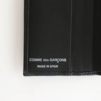 二つ折り財布 - SILVER EYELET #Black [8Z-Z091-051]